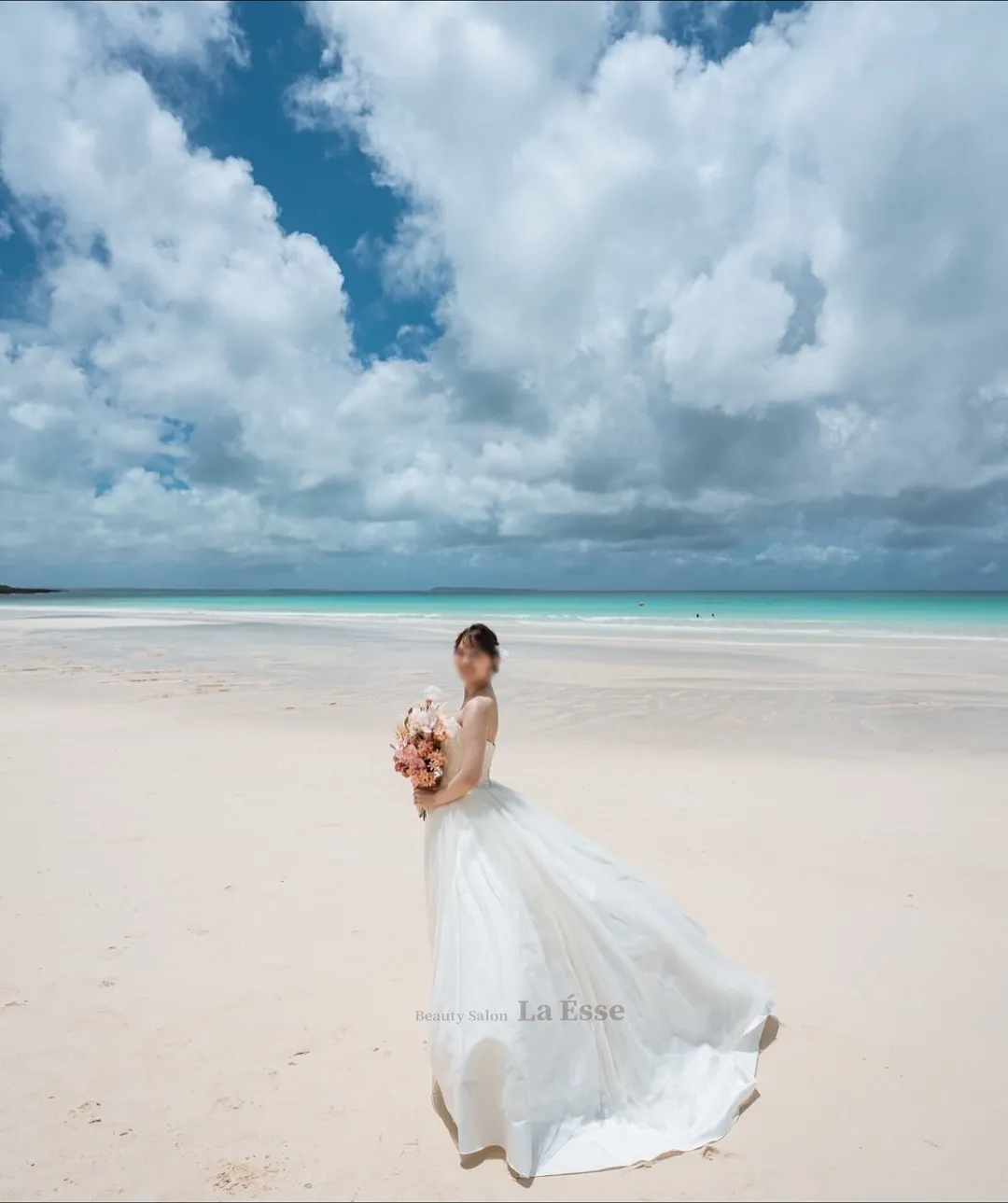 【👰🏻‍♀️お客様からご結婚式のお写真をいただきました💎🏖】