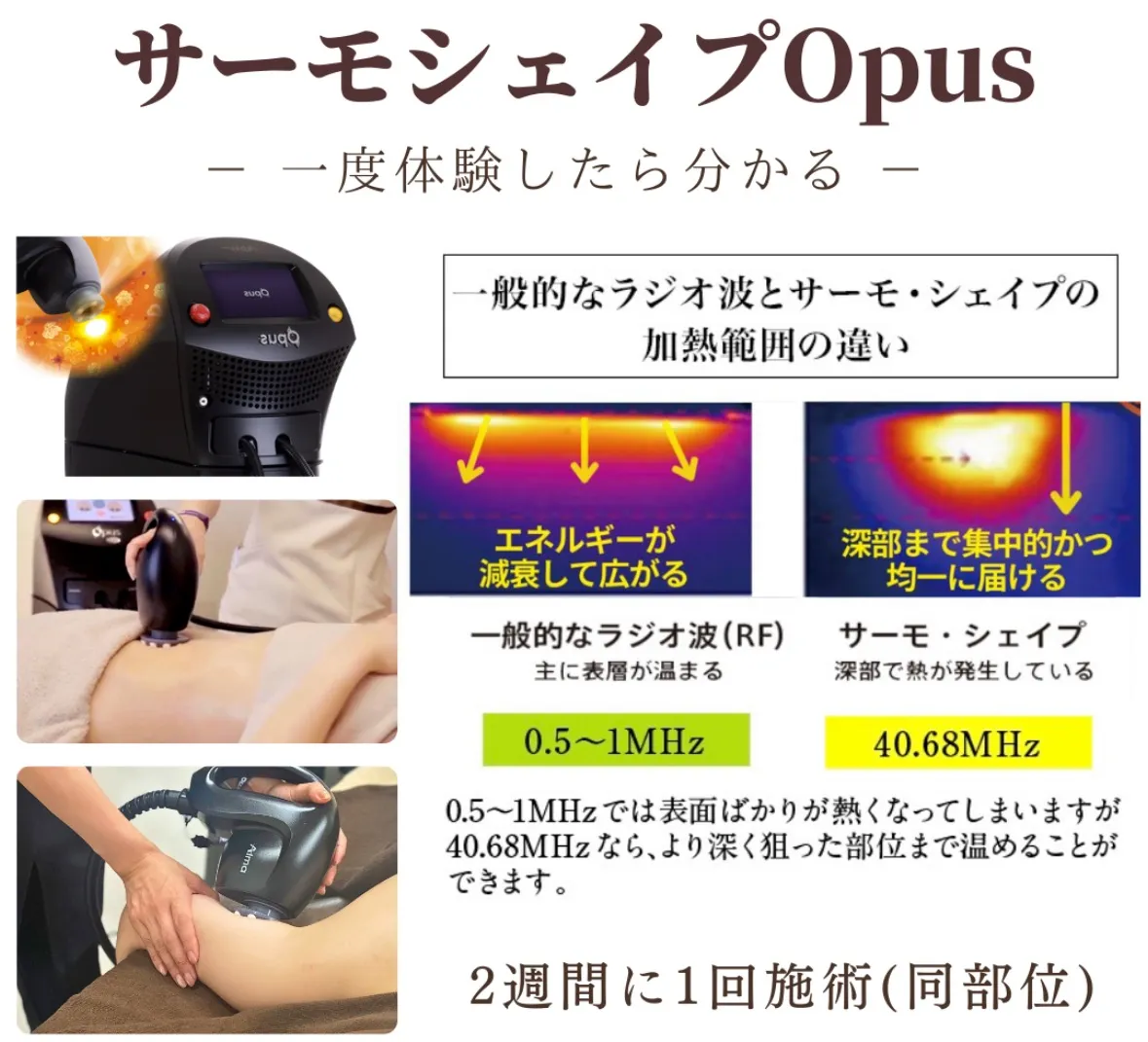 サーモシェイプ | 烏丸のエステならBeauty Salon La Ésse