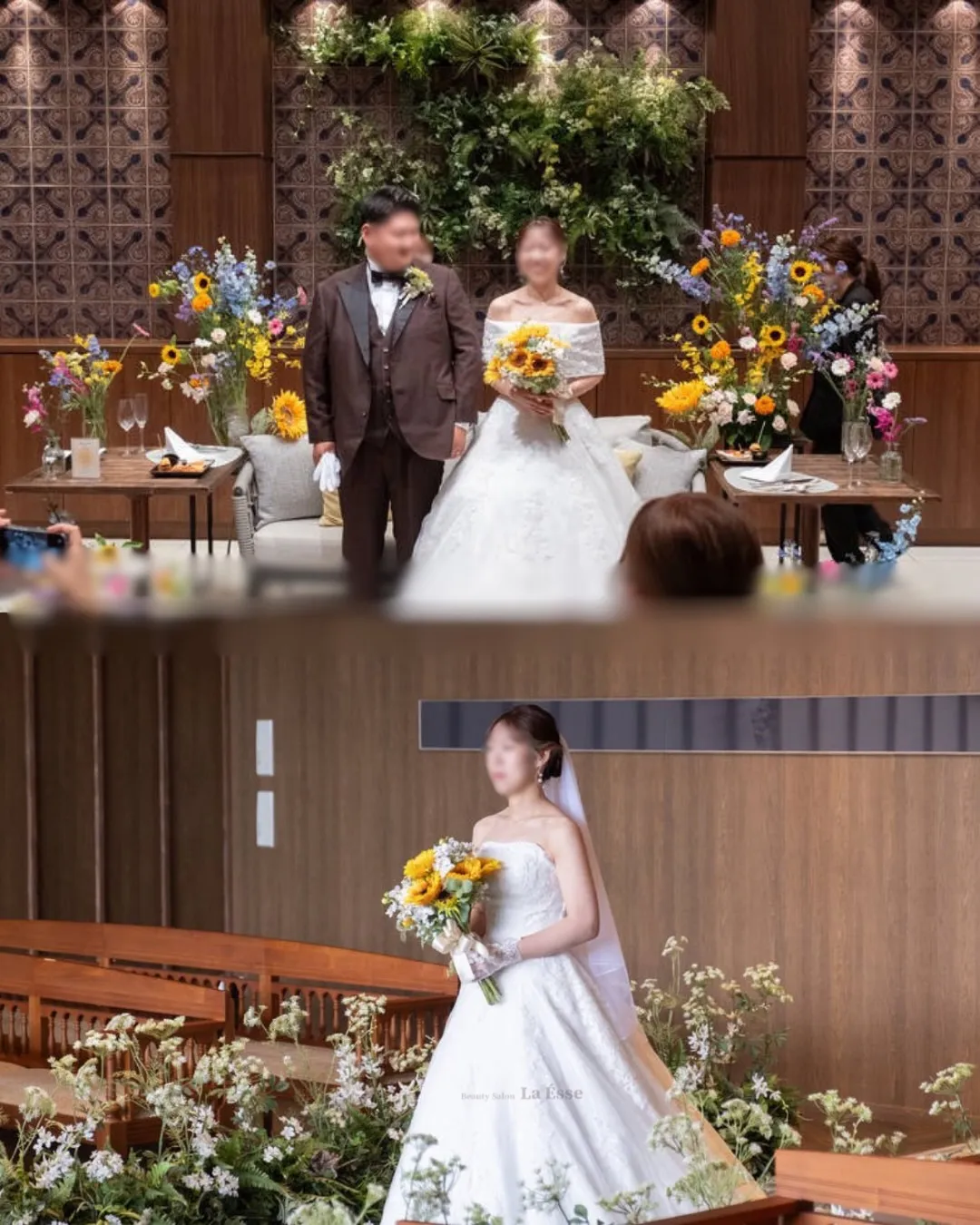【✨️お客様からご結婚式のお写真をいただきました👰🏻‍♀️🤎...